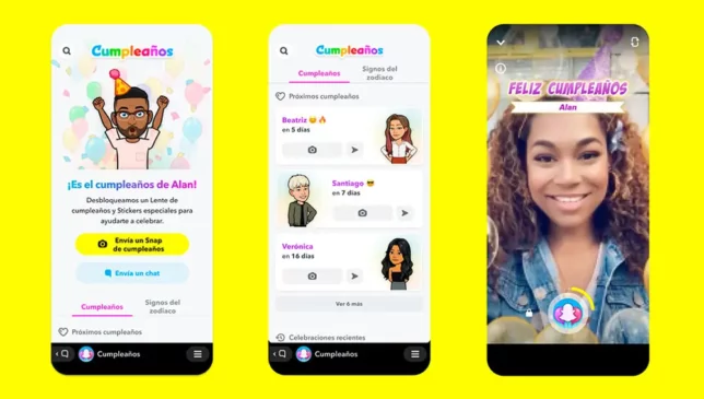 أطلق Snapchat جهاز Mini للاحتفال بأعياد ميلاد أصدقائك بأناقة