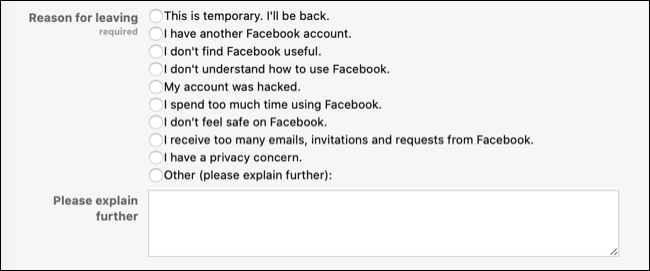 كيفية إلغاء تنشيط حساب Facebook الخاص بك